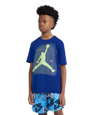 Boys' 8-20 Jumpman Grid Blur Crewneck T-Shirt