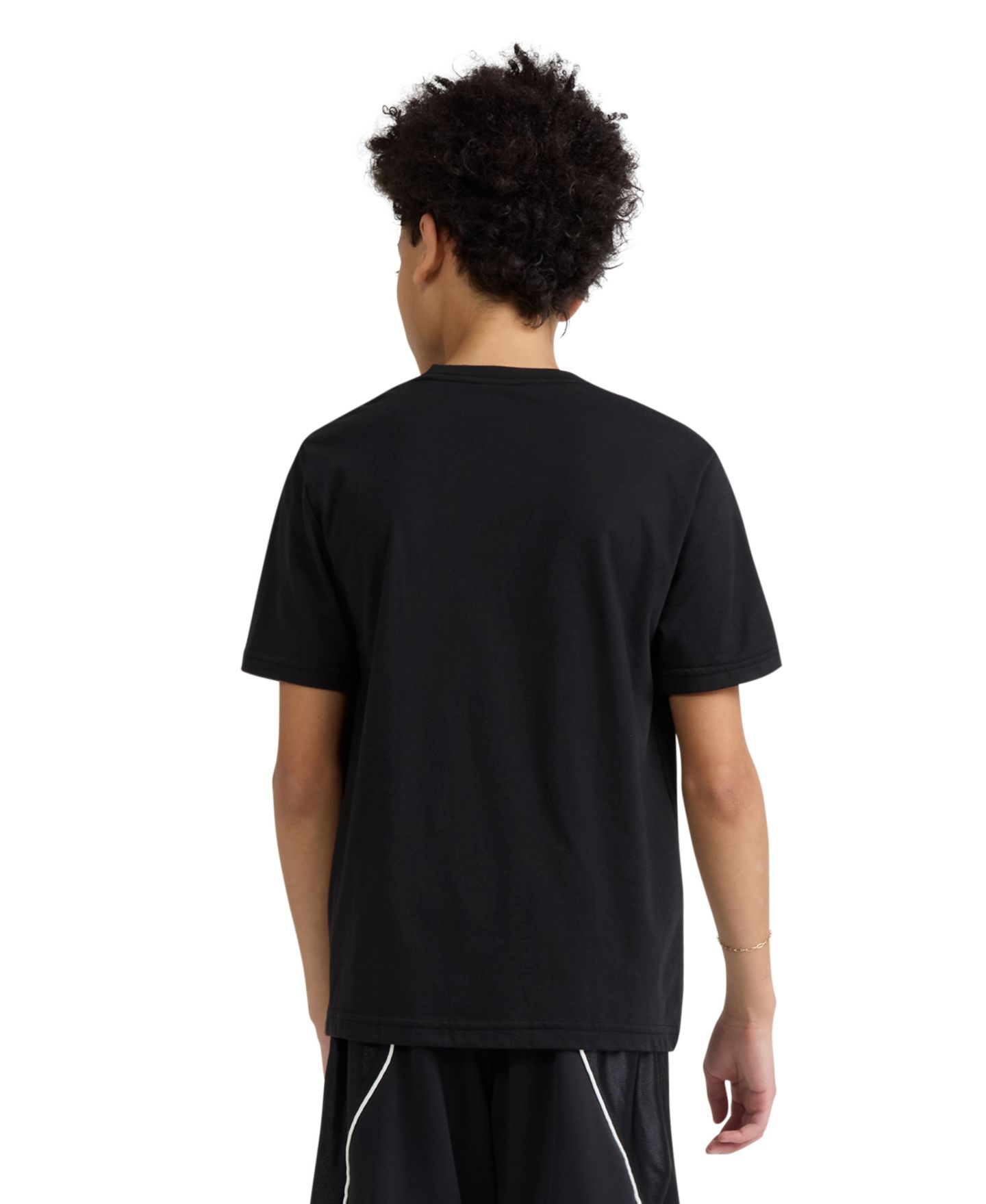 Футболка Jordan Venice Beach Hoops Short-Sleeve T-Shirt для мальчиков, цвет: Чёрный — фото 3