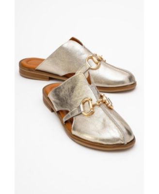 Forever and Always Shoes Women's Favor Leather Clogs