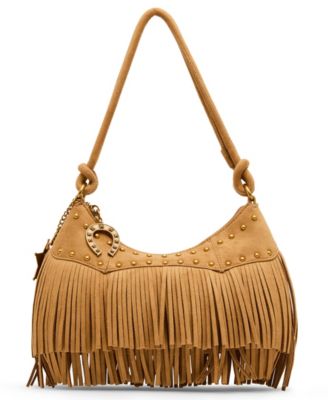 Small Fringe Benefits Shoulder Handbag