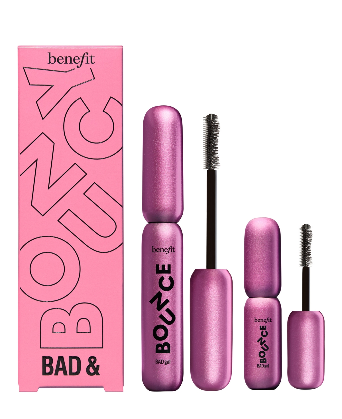 Benefit Cosmetics 2-pc. Bad And Bouncy Badgal Bounce Black Mascara Booster Set In Transparent