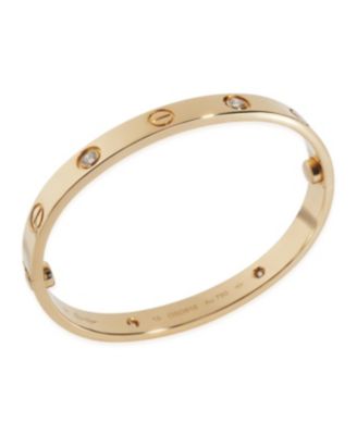 Yellow Gold Diamond Love Bracelet