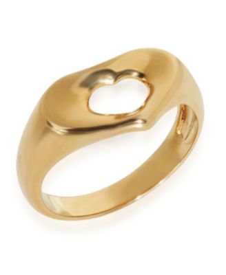 Yellow Gold  Elsa Peretti Vintage Open Heart Ring