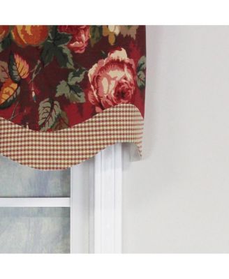Queensland Style Gloriette 3" Rod Pocket Valance 50" x 16"