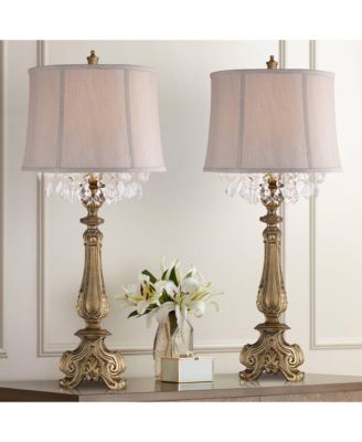 Dubois 37.25" Tall Traditional Table Lamps, Set of 2