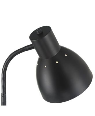 Piper High Gooseneck Small Modern Desk Lamps Set of 2 USB Port Metal Home Office Living Room Charging