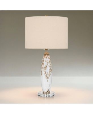 Melina 27 1/2" High Glass Table Lamp