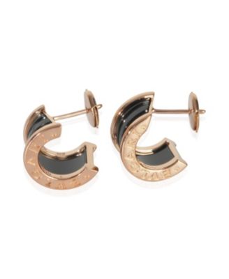Rose Gold  B.zero1 Hoop Earrings