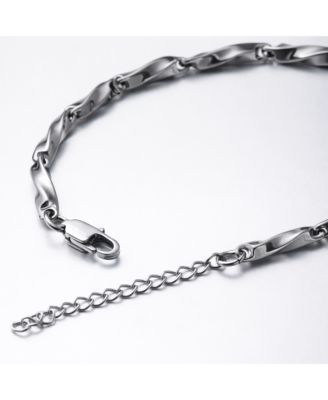Twisted Link Bracelet Stainless Steel