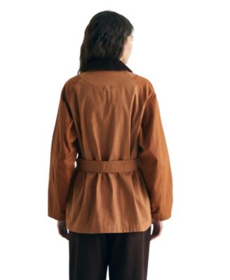Women's Two-Tone Waxed Jacket