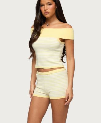 Women's Camil Striped Knit Top