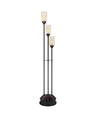 Libby Modern Industrial Tree Floor Lamp with Riser 66" Tall Metal 3 Light Dimmable LED