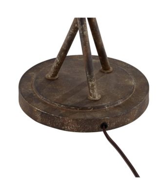 Vierra Trio Farmhouse Rustic 68" Tall Standing Floor Lamp 3-Light Foot Switch