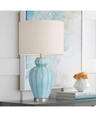 Leros 27 1/2" High Glass Gourd Table Lamp