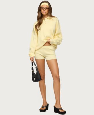 Women's Lorie Oversized Knit Polo Sweater