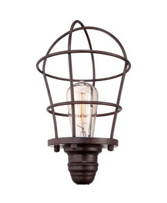 Modern Industrial Desk Table Lamp 17 1/4" High