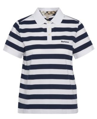 Women's Ashbourne Striped Polo Top