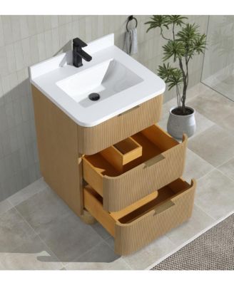 Calamigo 24" Bathroom Vanity Oak