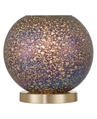 Pia 7 1/2" High Mosaic Glass Globe Accent Lamp
