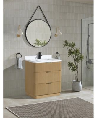 Calamigo 30" Bathroom Vanity Oak