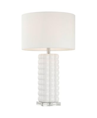 Norma 28" High Textured Bubble Ceramic Table Lamp Set of 2