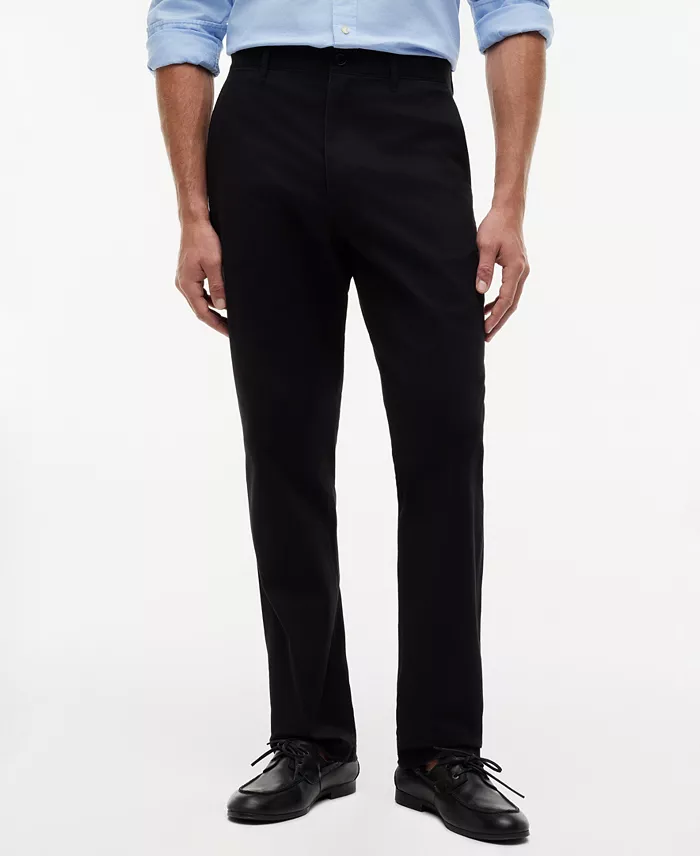 Men's Regular-Straight Fit Stretch Chino Pants - thumbnail 9