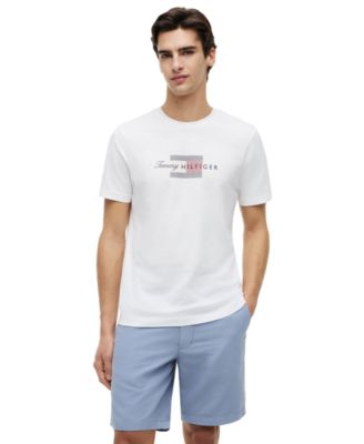Men's Regular-Fit Script Flag T-Shirt