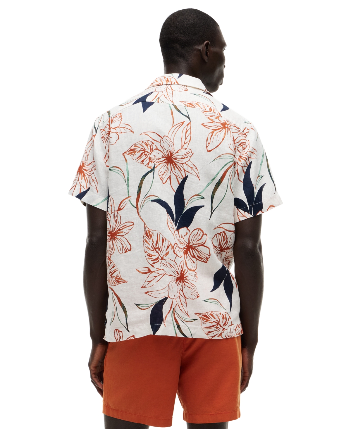 Tommy Hilfiger Men's Resort Print Short-Sleeve Shirt