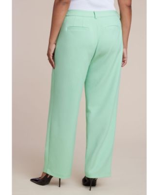 Women's Plus Size Straight Leg Trouser