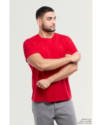 Men's Basic Crewneck Short Sleeve T-Shirt