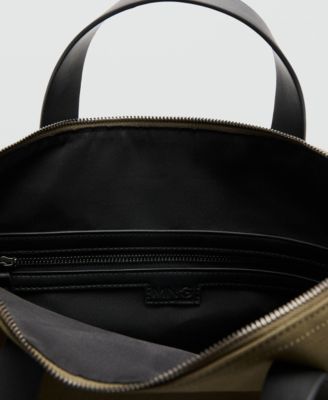 Men's Cotton Adjustable Strap Tote Bag