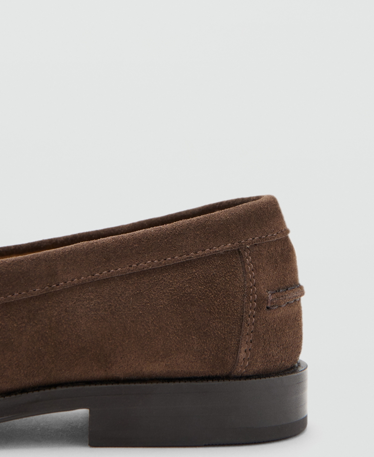 Mango Men's Split Leather Moccasins