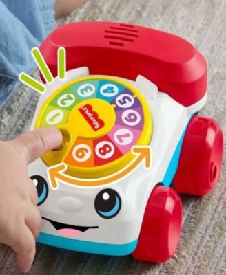 Fisher-Price Chatter Telephone Vehicle Push-Along Toy