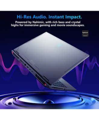 Radiant Traditional Laptop Intel Core i7 64GB RAM NVIDIA GeForce RTX 5060 2TB SSD Storage Windows 11 Home 300Hz