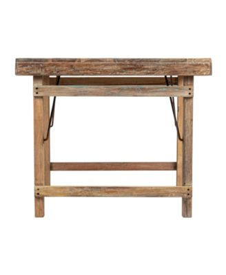 36" Wood Square Folding Table