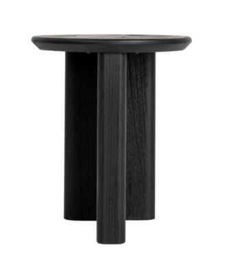 18" Wood Round End Table
