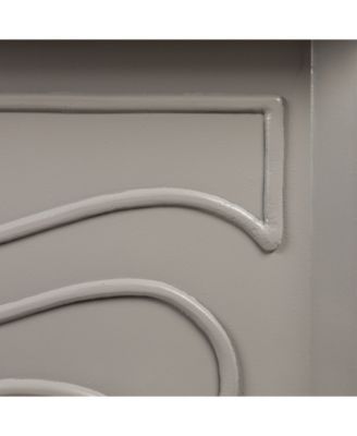 37" Wood Small Victorian Decorative Fireplace Mantel