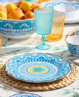 Porto Dinner Plates, Set of 4