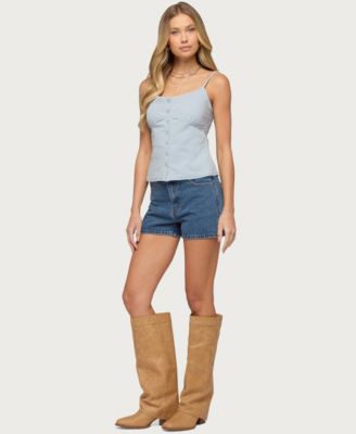 Women's Milena High Rise Denim Shorts