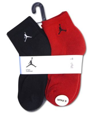 Boys' 7-11 Ankle Socks, 6-Pack