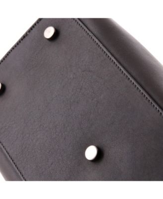 Small Monogram Cabas Downtown Leather with Embossed Leather