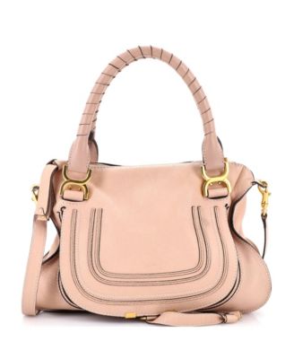 Medium Marcie Satchel Leather