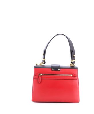 Medium Cahier Convertible Shoulder Bag City Calf and Saffiano