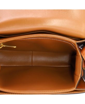 Teen Triomphe Shoulder Bag Canvas with Leather