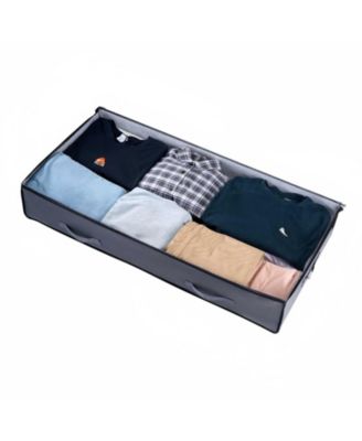 Under Bed Storage Containers with Clear Lids 6 Pack