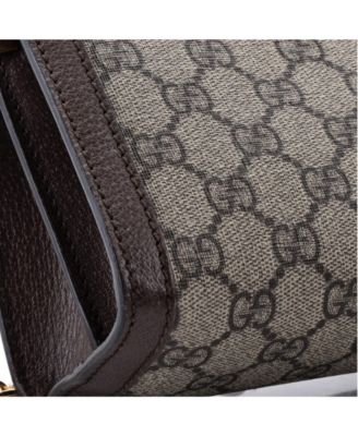 Small Ophidia Chain Shoulder Bag GG Coated Canvas