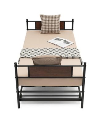 Metal Daybed with Trundle