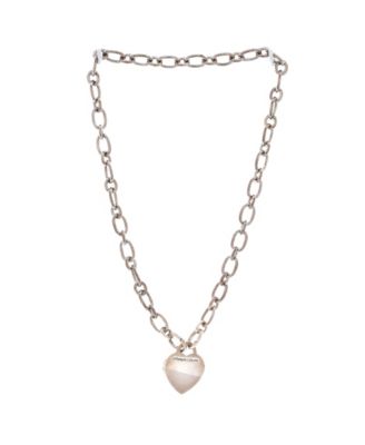 Return To Tiffany Heart Tag Choker Necklace