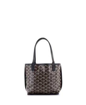 Mini Anjou Reversible Tote Coated Canvas