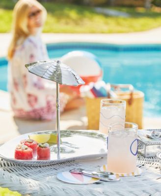 Aluminum Beach 11" Umbrella Platter